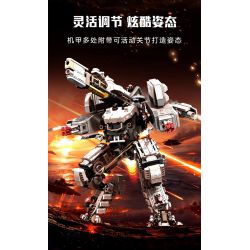 SEMBO 107506 TRÁI ĐẤT LANG THANG CÁI CHẾT TRẮNG bộ đồ chơi xếp lắp ráp ghép mô hình Movie & Game Phim Và Trò Chơi 861 khối