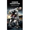 SEMBO 107506 TRÁI ĐẤT LANG THANG CÁI CHẾT TRẮNG bộ đồ chơi xếp lắp ráp ghép mô hình Movie & Game Phim Và Trò Chơi 861 khối