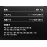 SEMBO 107506 TRÁI ĐẤT LANG THANG CÁI CHẾT TRẮNG bộ đồ chơi xếp lắp ráp ghép mô hình Movie & Game Phim Và Trò Chơi 861 khối