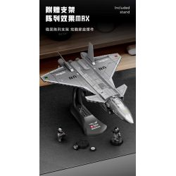 SEMBO 202267 MỘT QUỐC GIA HÙNG MẠNH MÁY BAY CHIẾN ĐẤU CẤT CÁNH VÀ HẠ THẲNG ĐỨNG bộ đồ chơi xếp lắp ráp ghép mô hình Military Army VERTICAL TAKEOFF AND LANDING AIRCRAFT Quân Sự Bộ Đội 625 khối