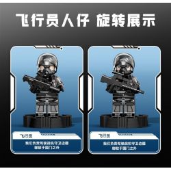 SEMBO 202267 MỘT QUỐC GIA HÙNG MẠNH MÁY BAY CHIẾN ĐẤU CẤT CÁNH VÀ HẠ THẲNG ĐỨNG bộ đồ chơi xếp lắp ráp ghép mô hình Military Army VERTICAL TAKEOFF AND LANDING AIRCRAFT Quân Sự Bộ Đội 625 khối