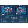 MINGDI LEIBAO 8732 ROBOT ĐIỀU KHIỂN TỪ XA 2.4G OPTIMUS PRIME bộ đồ chơi xếp lắp ráp ghép mô hình Technic Kỹ Thuật Công Nghệ Cao Mô Hình Phương Tiện 447 khối