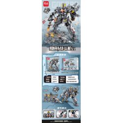 MINGDI LEIBAO K3014 3014 MÁY BAY CHIẾN ĐẤU TÀNG HÌNH V1 CƠ KHÍ bộ đồ chơi xếp lắp ráp ghép mô hình Military Army Quân Sự Bộ Đội 717 khối