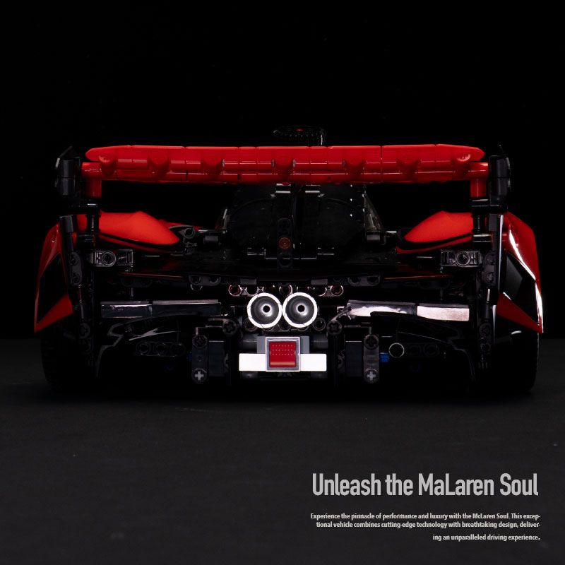 EIKEE Y10000 10000 XE THỂ THAO MCLAREN SOLUS GT tỷ lệ 1:10 bộ đồ chơi xếp lắp ráp ghép mô hình Technic Kỹ Thuật Công Nghệ Cao Mô Hình Phương Tiện 2135 khối