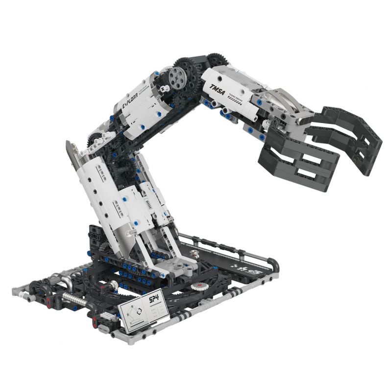  Takuki T2007 Xếp hình lắp ráp ghép mô hình Cánh tay robot cộng tác đa trục có thể lập trình bằng điện