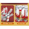 JAKI BK021 QUÁI VẬT THẦN THOẠI XU HƯỚNG QUỐC GIA CÁO CHÍN ĐUÔI FURUI bộ đồ chơi xếp lắp ráp ghép mô hình
