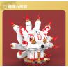 JAKI BK021 QUÁI VẬT THẦN THOẠI XU HƯỚNG QUỐC GIA CÁO CHÍN ĐUÔI FURUI bộ đồ chơi xếp lắp ráp ghép mô hình