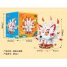 JAKI BK021 QUÁI VẬT THẦN THOẠI XU HƯỚNG QUỐC GIA CÁO CHÍN ĐUÔI FURUI bộ đồ chơi xếp lắp ráp ghép mô hình