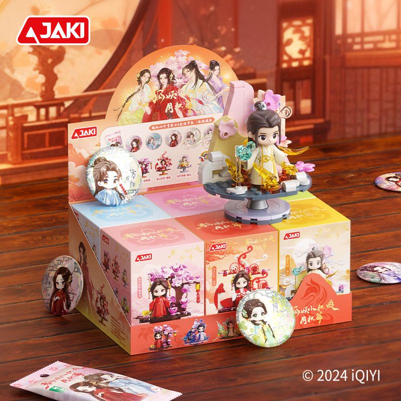JAKI HK701 FOX FAIRY LITTLE NGƯỜI MAI MỐI YUEHONG CHƯƠNG MING BOX BAJI BLIND BAG bộ đồ chơi xếp lắp ráp ghép mô hình Movie & Game Phim Và Trò Chơi