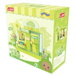 JAKI HK506 CẢNH PHỐ TRÁI CÂY CỦA TELETUBBIES CỬA HÀNG CARAMBOLA DIXI bộ đồ chơi xếp lắp ráp ghép mô hình Movie & Game Phim Và Trò Chơi