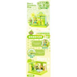 JAKI HK506 CẢNH PHỐ TRÁI CÂY CỦA TELETUBBIES CỬA HÀNG CARAMBOLA DIXI bộ đồ chơi xếp lắp ráp ghép mô hình Movie & Game Phim Và Trò Chơi