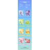 JAKI HK508 CẢNH PHỐ HOA QUẢ CỦA TELETUBBIES CỬA HÀNG TRÁNG MIỆNG DÂU XIAOBO bộ đồ chơi xếp lắp ráp ghép mô hình Movie & Game Phim Và Trò Chơi