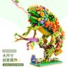 QILIVEV Q16001 16001 CÂU CHUYỆN HOA TẮC KÈ bộ đồ chơi xếp lắp ráp ghép mô hình Arts & Crafts FLOWER ANIMAL 1232 khối