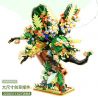 QILIVEV Q16002 16002 CHUYỆN GIỮA NHỮNG BÔNG HOA NÀNG TIÊN MỘT SỪNG bộ đồ chơi xếp lắp ráp ghép mô hình Arts & Crafts FLOWER ANIMAL 1509 khối
