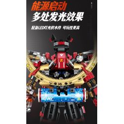 GULY 80504 MẠNG NEZHA bộ đồ chơi xếp lắp ráp ghép mô hình 2938 khối