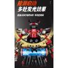 GULY 80504 MẠNG NEZHA bộ đồ chơi xếp lắp ráp ghép mô hình 2938 khối