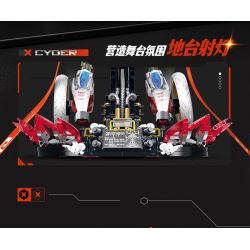 GULY 80504 MẠNG NEZHA bộ đồ chơi xếp lắp ráp ghép mô hình 2938 khối