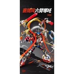 GULY 80504 MẠNG NEZHA bộ đồ chơi xếp lắp ráp ghép mô hình 2938 khối