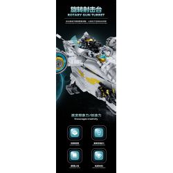 ZAPE 98000 CHIẾN HẠM LƯỠI KIẾM bộ đồ chơi xếp lắp ráp ghép mô hình Star Wars Chiến Tranh Giữa Các Vì Sao 1127 khối