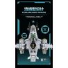 ZAPE 98000 CHIẾN HẠM LƯỠI KIẾM bộ đồ chơi xếp lắp ráp ghép mô hình Star Wars Chiến Tranh Giữa Các Vì Sao 1127 khối