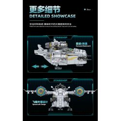 ZAPE 98000 CHIẾN HẠM LƯỠI KIẾM bộ đồ chơi xếp lắp ráp ghép mô hình Star Wars Chiến Tranh Giữa Các Vì Sao 1127 khối