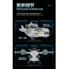 ZAPE 98000 CHIẾN HẠM LƯỠI KIẾM bộ đồ chơi xếp lắp ráp ghép mô hình Star Wars Chiến Tranh Giữa Các Vì Sao 1127 khối