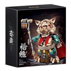 KOZOSHA P2112 2112 TÂY DU KÝ CHU BÁT GIỚI bộ đồ chơi xếp lắp ráp ghép mô hình 699 khối