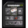 GULY 10635 SIÊU XE LAMBORGHINI PURPLE BULL 1:8 tỷ lệ 1:8 bộ đồ chơi xếp lắp ráp ghép mô hình Technic Kỹ Thuật Công Nghệ Cao Mô Hình Phương Tiện 3654 khối