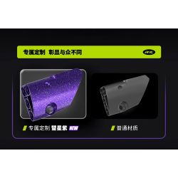 GULY 10635 SIÊU XE LAMBORGHINI PURPLE BULL 1:8 tỷ lệ 1:8 bộ đồ chơi xếp lắp ráp ghép mô hình Technic Kỹ Thuật Công Nghệ Cao Mô Hình Phương Tiện 3654 khối