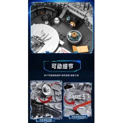 GAOMISI T2042 2042 CHIM ƯNG THIÊN NIÊN KỶ bộ đồ chơi xếp lắp ráp ghép mô hình Star Wars MILLENNIUM FALCON Chiến Tranh Giữa Các Vì Sao 2306 khối