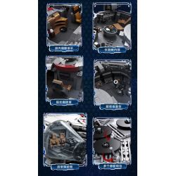 GAOMISI T2042 2042 CHIM ƯNG THIÊN NIÊN KỶ bộ đồ chơi xếp lắp ráp ghép mô hình Star Wars MILLENNIUM FALCON Chiến Tranh Giữa Các Vì Sao 2306 khối
