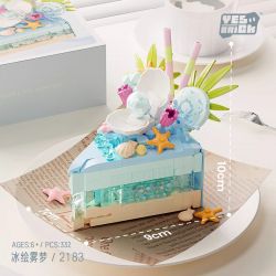 WEILE CREATION 2186 2179 2180 2181 2182 2183 2184 2185 DESSERT INN GIẤC MƠ ĐẦY MÀU SẮC bộ đồ chơi xếp lắp ráp ghép mô hình Arts & Crafts 2312 khối