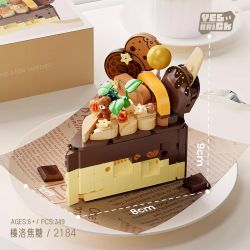 WEILE CREATION 2186 2179 2180 2181 2182 2183 2184 2185 DESSERT INN GIẤC MƠ ĐẦY MÀU SẮC bộ đồ chơi xếp lắp ráp ghép mô hình Arts & Crafts 2312 khối