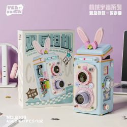 WEILE CREATION 2189 VŨ TRỤ CƠ HỌC CAMERA PHẢN XẠ ĐÔI PHIÊN BẢN GIỚI HẠN bộ đồ chơi xếp lắp ráp ghép mô hình 782 khối