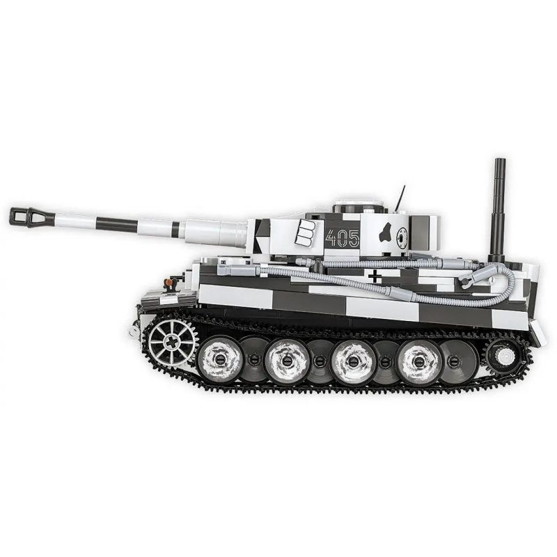 COBI 3122 XE TĂNG HẠNG NẶNG TIGER PANZER VI tỷ lệ 1:35 bộ đồ chơi xếp lắp ráp ghép mô hình Military Army PANZERKAMPFWAGEN VI TIGER - LIMITED EDITION Quân Sự Bộ Đội 917 khối