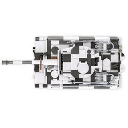 COBI 3122 XE TĂNG HẠNG NẶNG TIGER PANZER VI tỷ lệ 1:35 bộ đồ chơi xếp lắp ráp ghép mô hình Military Army PANZERKAMPFWAGEN VI TIGER - LIMITED EDITION Quân Sự Bộ Đội 917 khối