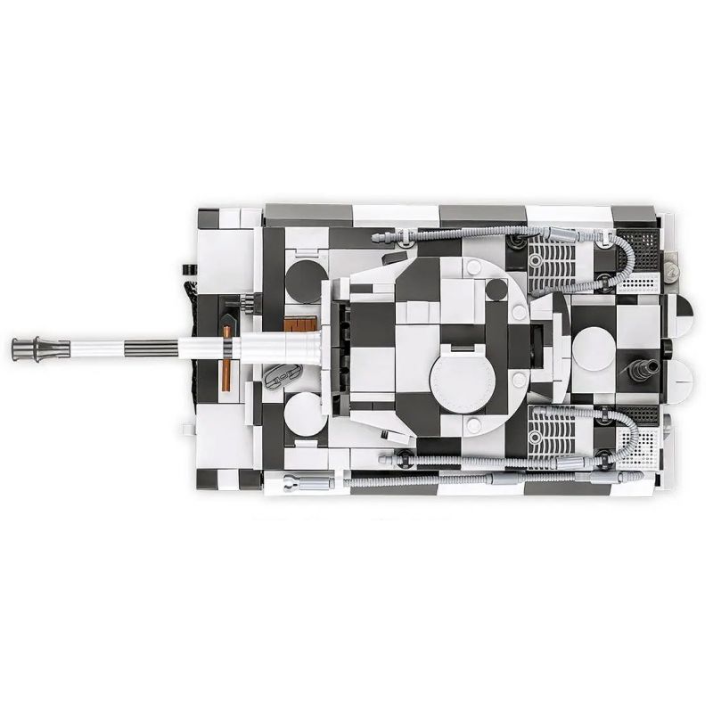 COBI 3122 XE TĂNG HẠNG NẶNG TIGER PANZER VI tỷ lệ 1:35 bộ đồ chơi xếp lắp ráp ghép mô hình Military Army PANZERKAMPFWAGEN VI TIGER - LIMITED EDITION Quân Sự Bộ Đội 917 khối