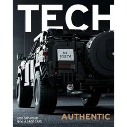 NIFELIZ NF10274 10274 XE ĐỊA HÌNH L002 bộ đồ chơi xếp lắp ráp ghép mô hình Military Army L002 OFF-ROAD Quân Sự Bộ Đội 3983 khối