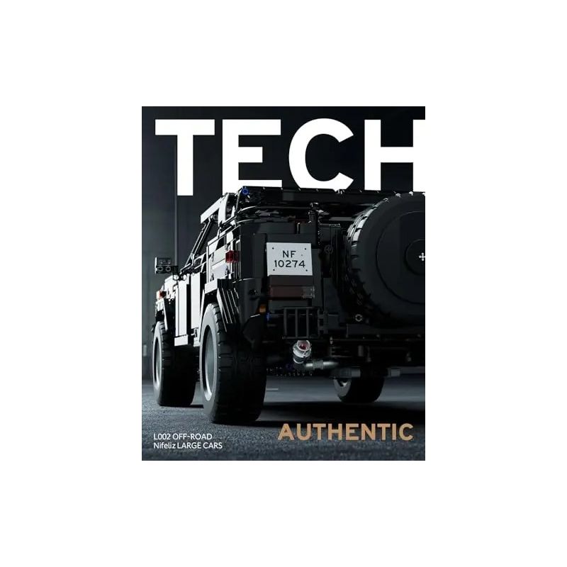 NIFELIZ NF10274 10274 XE ĐỊA HÌNH L002 bộ đồ chơi xếp lắp ráp ghép mô hình Military Army L002 OFF-ROAD Quân Sự Bộ Đội 3983 khối