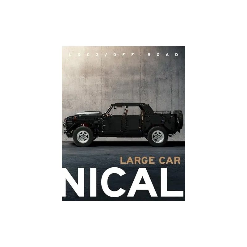 NIFELIZ NF10274 10274 XE ĐỊA HÌNH L002 bộ đồ chơi xếp lắp ráp ghép mô hình Military Army L002 OFF-ROAD Quân Sự Bộ Đội 3983 khối