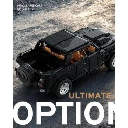 NIFELIZ NF10274 10274 XE ĐỊA HÌNH L002 bộ đồ chơi xếp lắp ráp ghép mô hình Military Army L002 OFF-ROAD Quân Sự Bộ Đội 3983 khối