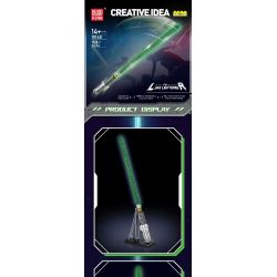 MouldKing 10140 Mould King 10140 LUKE ÁNH SÁNG bộ đồ chơi xếp lắp ráp ghép mô hình Star Wars LUKE LIGHTSABER Chiến Tranh Giữa Các Vì Sao 1126 khối