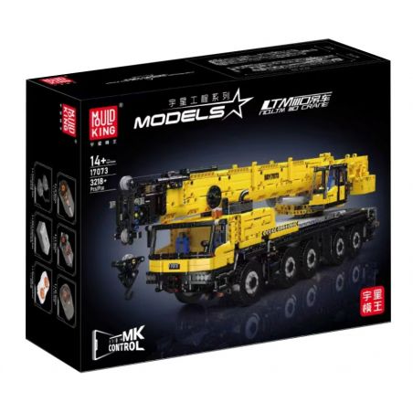 MouldKing 17074 17075 17073 Mould King 17074 17075 17073 CẦN CẨU LTM 1110 bộ đồ chơi xếp lắp ráp ghép mô hình Technic LTM 1110 CRANE Kỹ Thuật Công Nghệ Cao Mô Hình Phương Tiện 3218 khối
