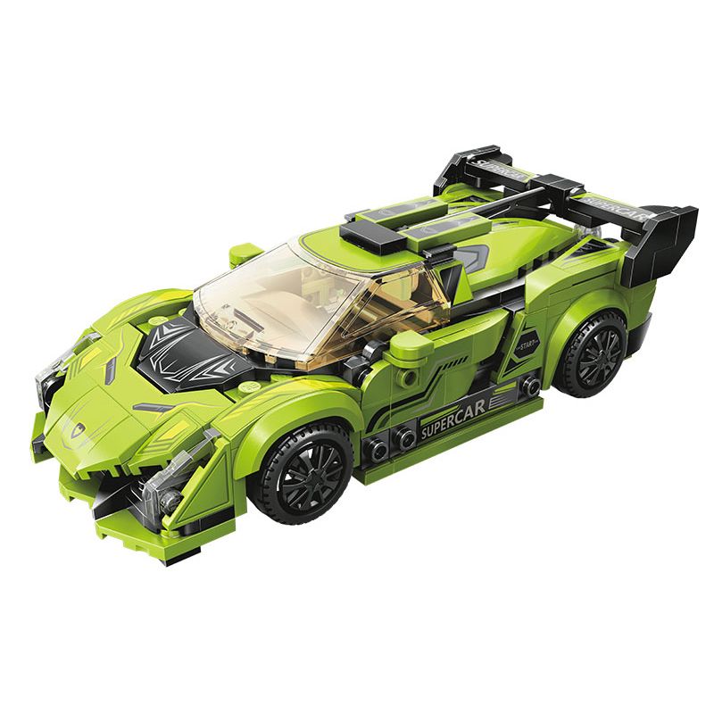 Lego QMAN ENLIGHTEN Keeppley 91005 Xếp hình lắp ráp ghép mô hình Tăng tốc: Storm Chaser