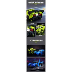 QMAN ENLIGHTEN KEEPPLEY 91006 TỐC ĐỘ TÍCH LŨY CAO HƠN bộ đồ chơi xếp lắp ráp ghép mô hình Speed Champions Racing Cars Đua Xe Công Thức 319 khối