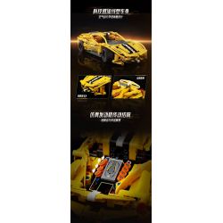 QMAN ENLIGHTEN KEEPPLEY 91007 TỐC ĐỘ TÍCH LŨY BÃO BÙNG bộ đồ chơi xếp lắp ráp ghép mô hình Technic Kỹ Thuật Công Nghệ Cao Mô Hình Phương Tiện 821 khối