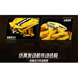 QMAN ENLIGHTEN KEEPPLEY 91007 TỐC ĐỘ TÍCH LŨY BÃO BÙNG bộ đồ chơi xếp lắp ráp ghép mô hình Technic Kỹ Thuật Công Nghệ Cao Mô Hình Phương Tiện 821 khối