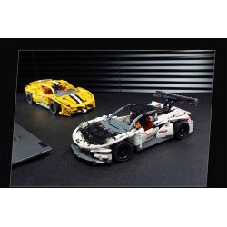 QMAN ENLIGHTEN KEEPPLEY 91007 TỐC ĐỘ TÍCH LŨY BÃO BÙNG bộ đồ chơi xếp lắp ráp ghép mô hình Technic Kỹ Thuật Công Nghệ Cao Mô Hình Phương Tiện 821 khối