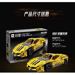 QMAN ENLIGHTEN KEEPPLEY 91007 TỐC ĐỘ TÍCH LŨY BÃO BÙNG bộ đồ chơi xếp lắp ráp ghép mô hình Technic Kỹ Thuật Công Nghệ Cao Mô Hình Phương Tiện 821 khối