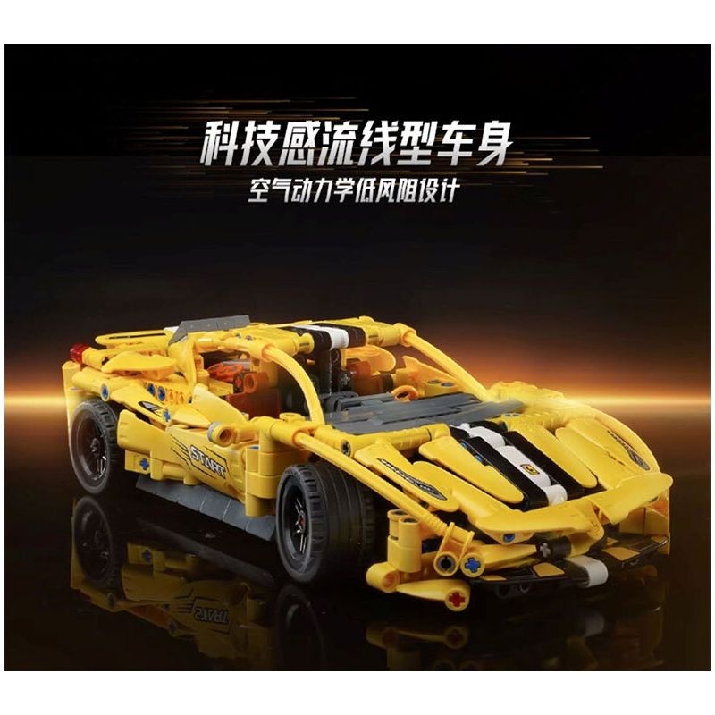 QMAN ENLIGHTEN KEEPPLEY 91008 TỐC ĐỘ TÍCH LŨY CÁNH GIÓ CỰC bộ đồ chơi xếp lắp ráp ghép mô hình Technic Kỹ Thuật Công Nghệ Cao Mô Hình Phương Tiện 798 khối